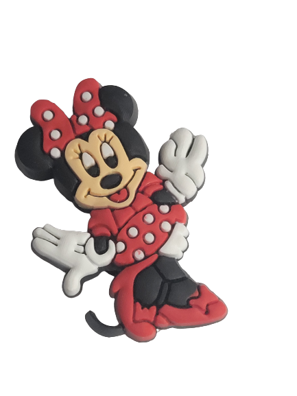 Minnie Mouse Croc Charms