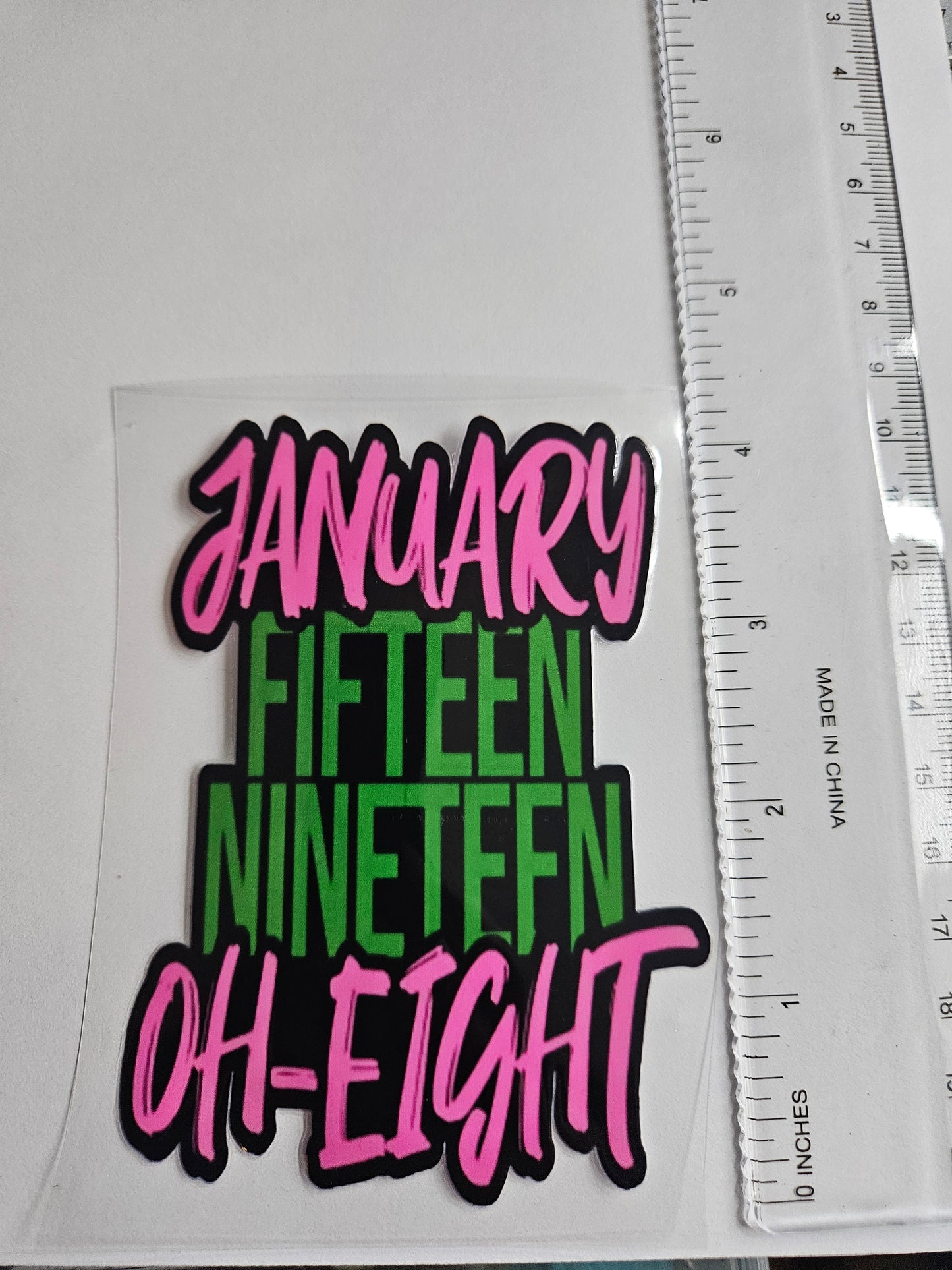 Sorority Decals-AKA
