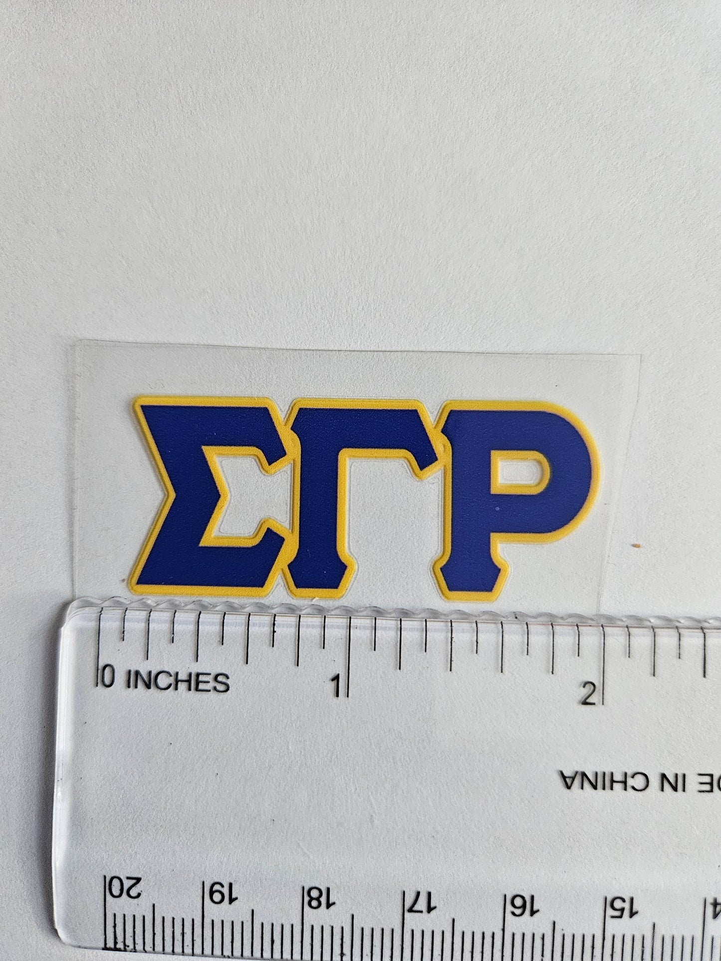 Sorority Decals-Sigma Gamma Rho