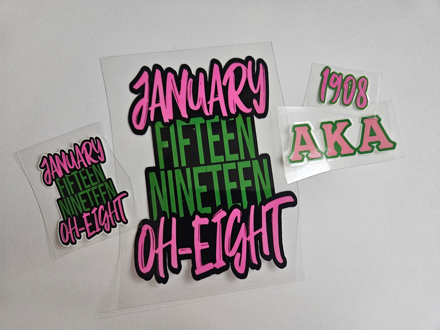 Sorority Decals-AKA