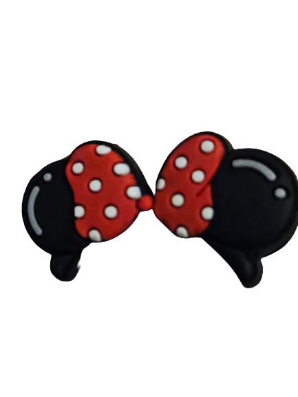 Minnie Mouse Croc Charms