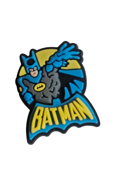 Superhero-Batman croc charms