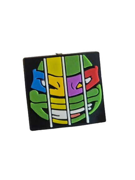 Ninja Turtles Croc Charms