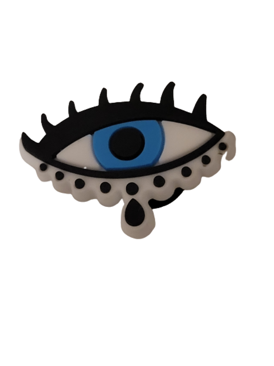 Evil Eye Croc Charms