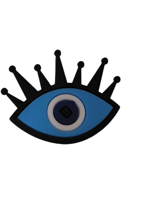 Evil Eye Croc Charms
