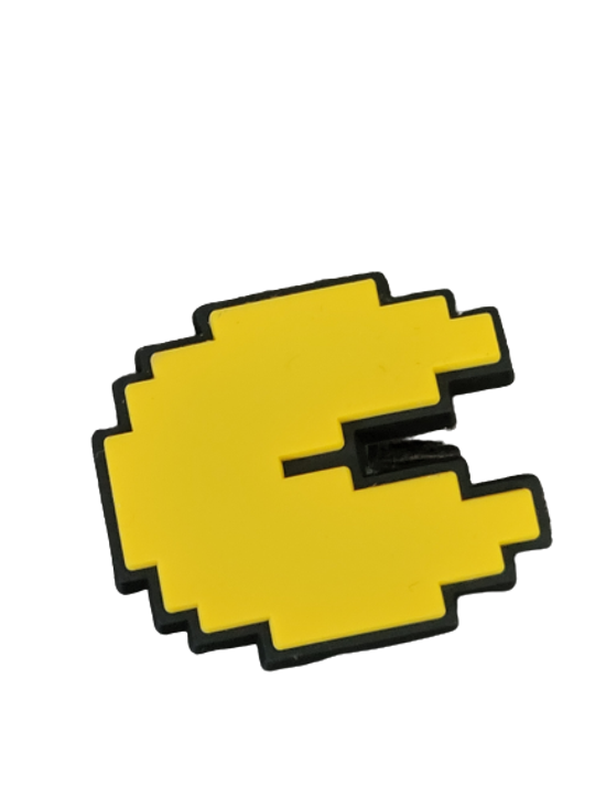 Pac Man Croc Charms