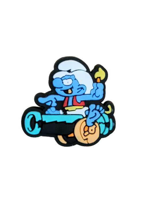 Smurfs Croc charms