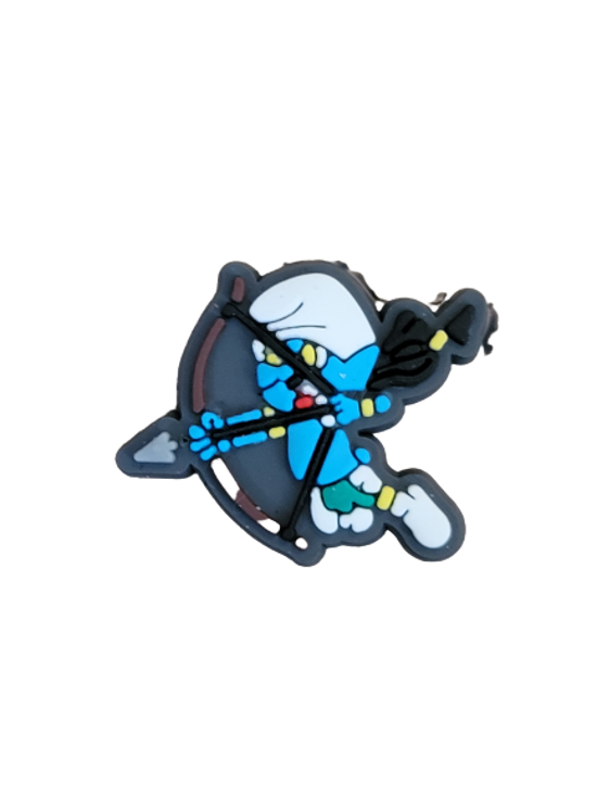Smurfs Croc charms