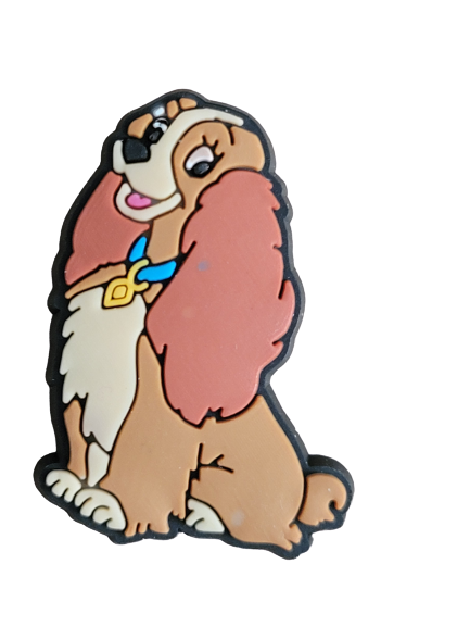 Lady and the Tramp Croc Charms