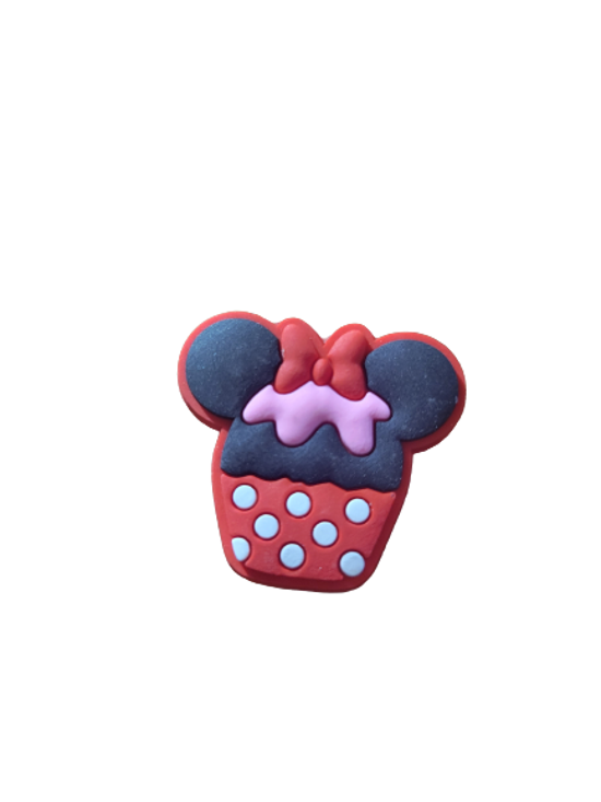 Minnie Mouse Croc Charms