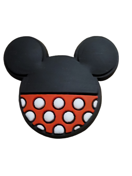 Mickey And Minnie Croc charms