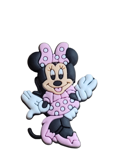Minnie Mouse Croc Charms