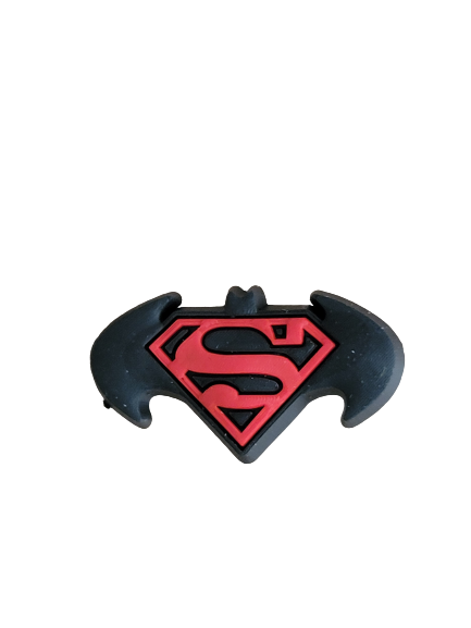 Superhero-Superman Croc Charms