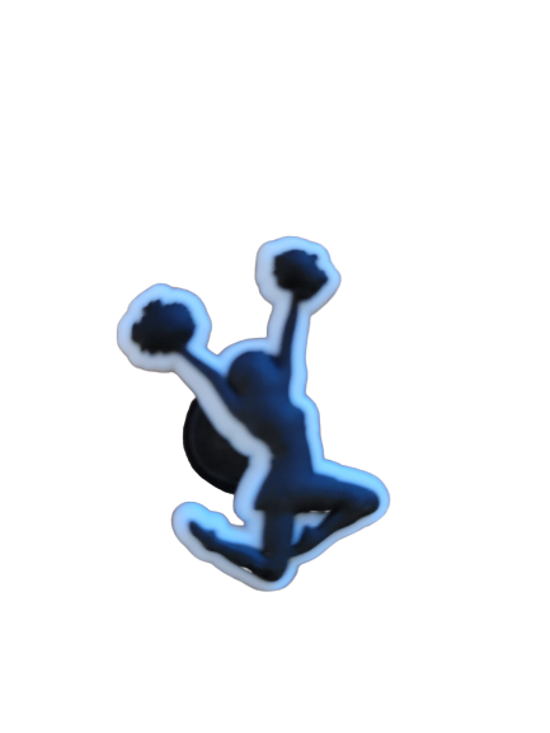 Cheer Croc Charms