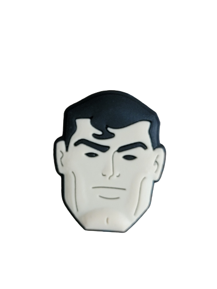 Superhero-Superman Croc Charms