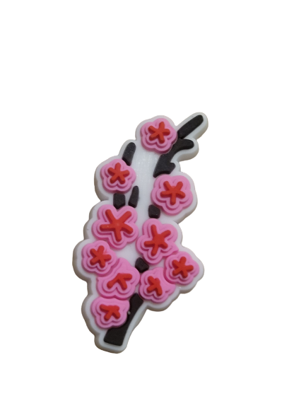 Pink Croc Charms