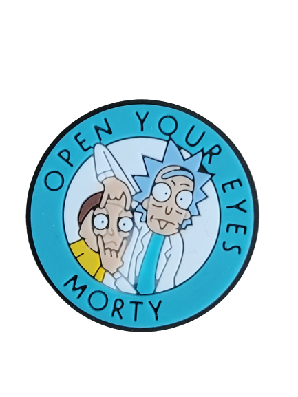 Rick and Morty Croc Charms