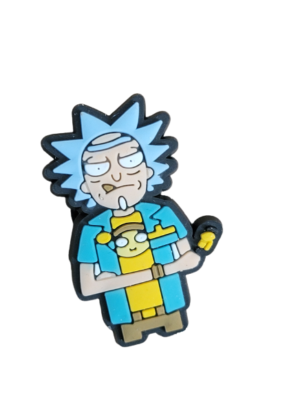 Rick and Morty Croc Charms