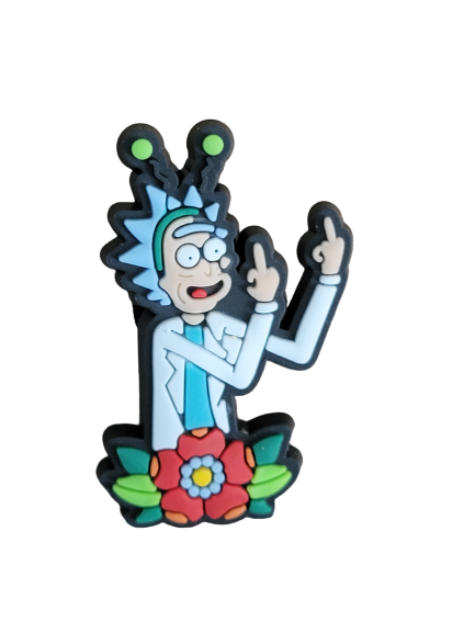 Rick and Morty Croc Charms