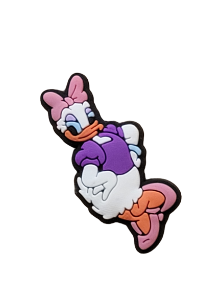 Donald and Daisy Croc Charms