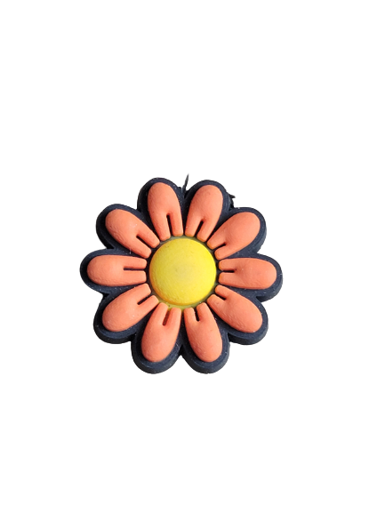 Flower Croc Charms