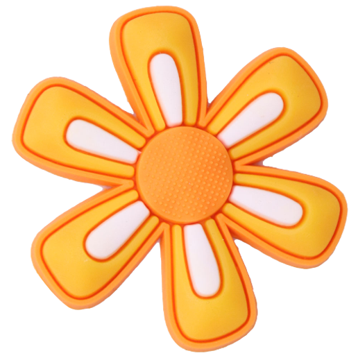 Flower Croc Charms