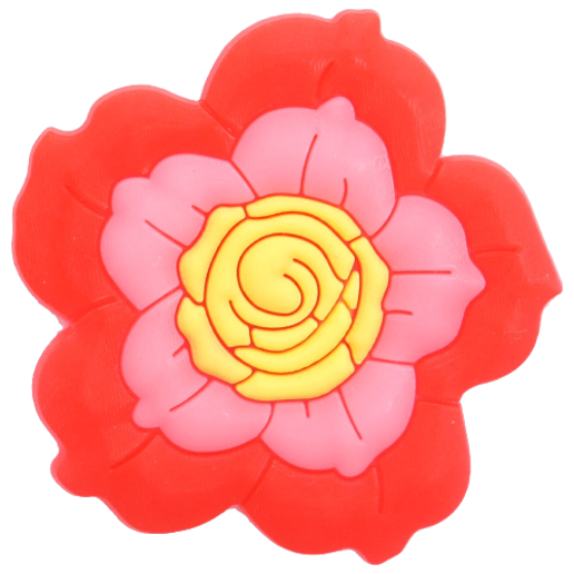 Flower Croc Charms