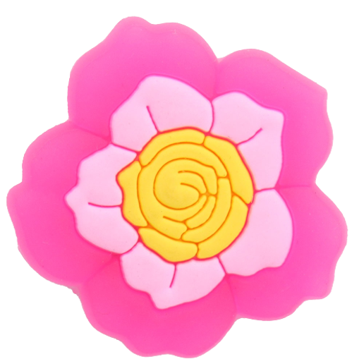Flower Croc Charms