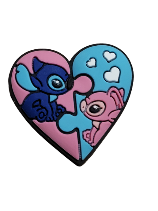 Lilo and Stitch Croc charms