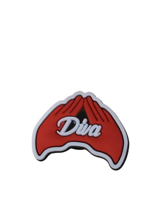 Sorority Croc charms -Delta