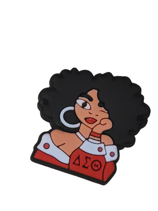 Sorority Croc charms -Delta