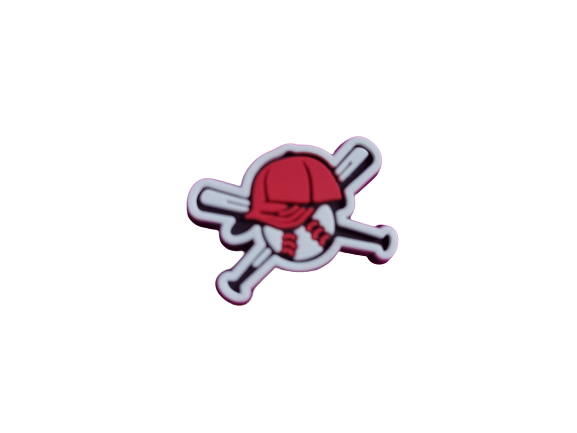 Sports Croc Charms- Baseball