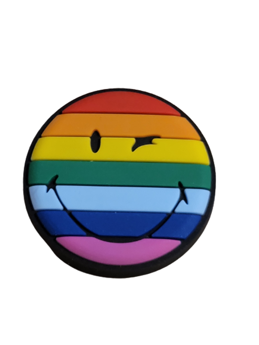 LGBTQ/ Rainbow croc charms