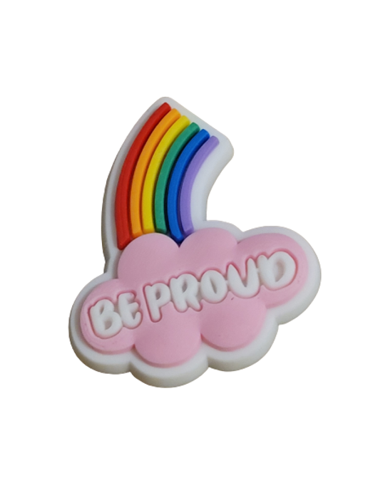 LGBTQ/ Rainbow croc charms