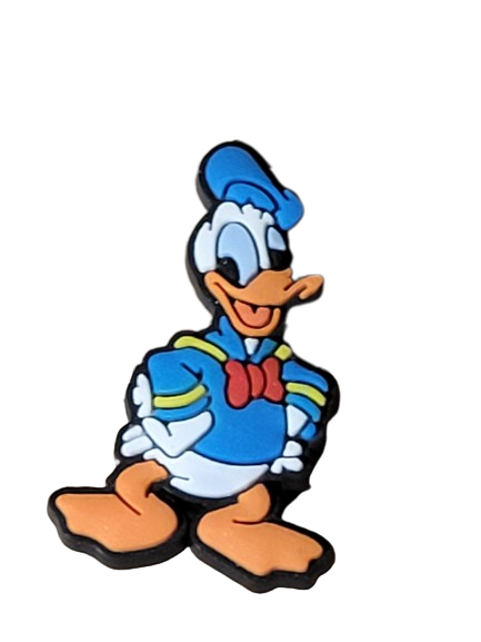 Donald and Daisy Croc Charms