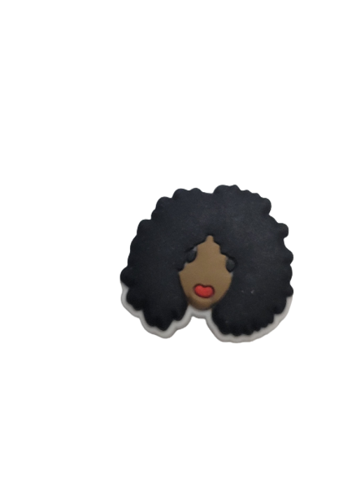 Melanin Girl Croc charms