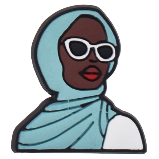 Melanin Girl Croc charms