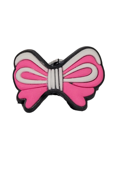 Breast Cancer Croc Charms
