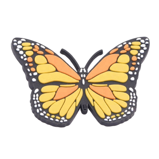Butterfly Croc Charms