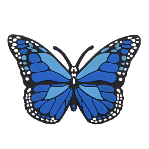 Butterfly Croc Charms