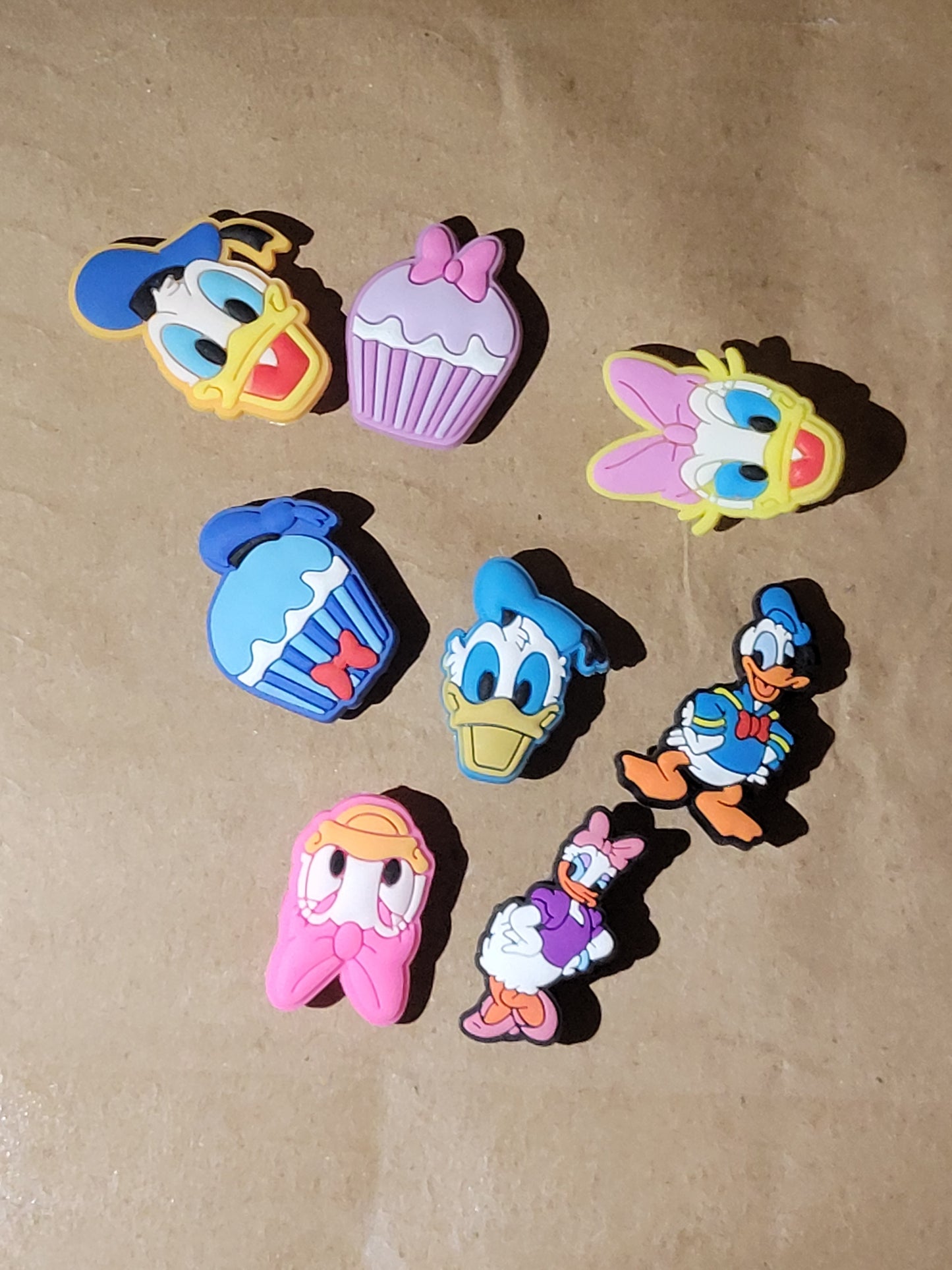 Donald and Daisy Duck Croc charms
