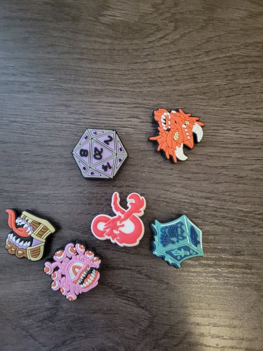 Dungeons & Dragons Croc charms