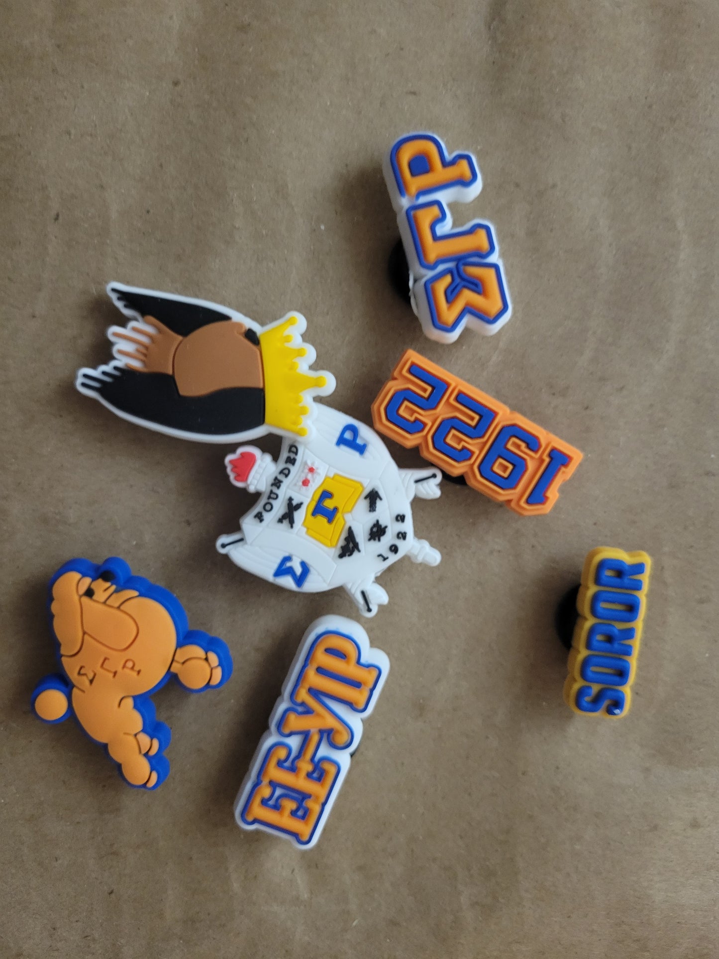 Sorority Croc charms-Sigma Gamma Rho