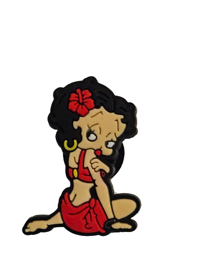 Betty Boop Croc charms