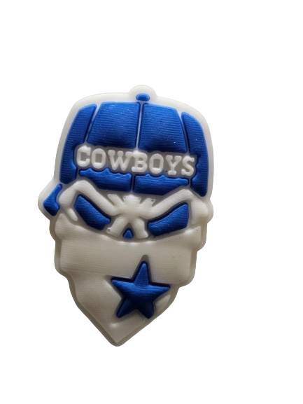 Cowboys Croc Charms- Football