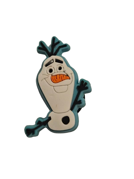 Frozen croc charm-olaf