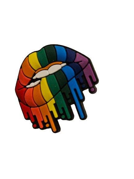 LGBTQ/ Rainbow croc charms