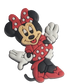 Minnie Mouse Croc Charms