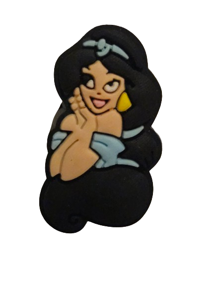 Princess Croc Charms- Jasmine