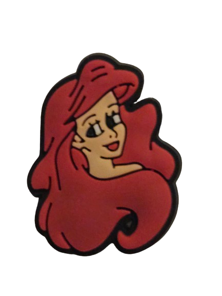 Princess Croc Charms- Ariel